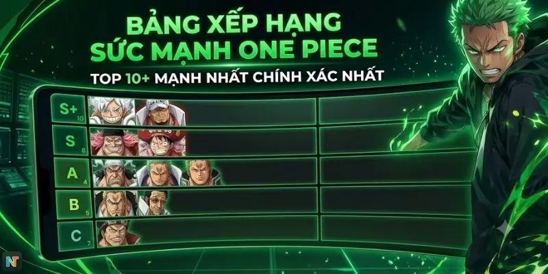 Top 10+ Cao Thủ Trong Bảng Xếp Hạng Sức Mạnh One Piece Hiện Tại
